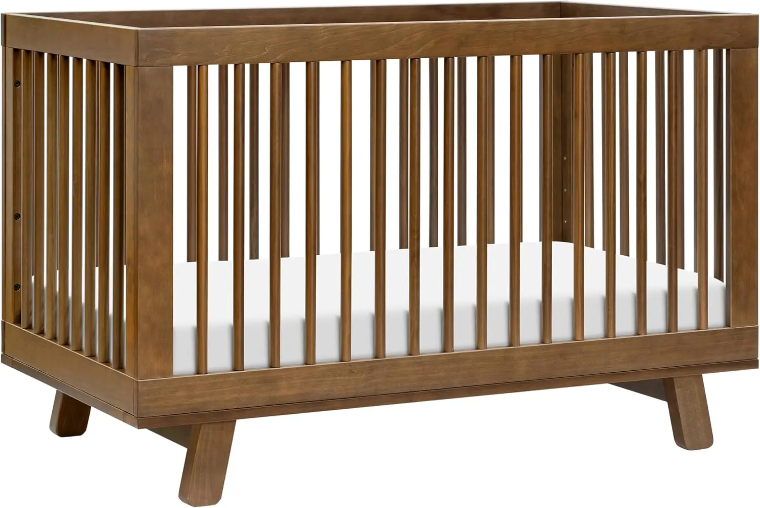 Babyletto Hudson 3-in-1 Convertible Baby Crib - Natural Walnut