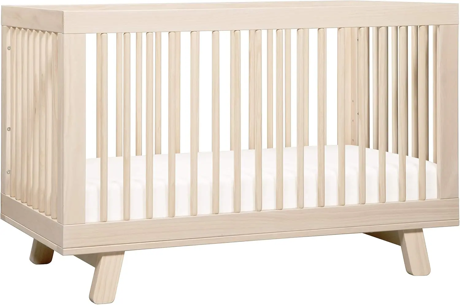 Babyletto Hudson 3-in-1 Convertible Baby Crib - Washed Natural